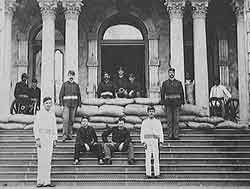 'Iolani Palace under armed occupation