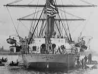 USS Boston - troops disembark
